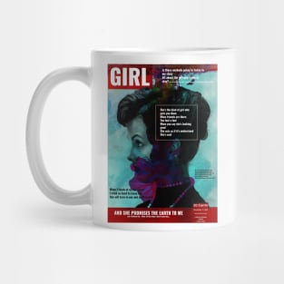 Girl - Surreal/Collage Art Mug
